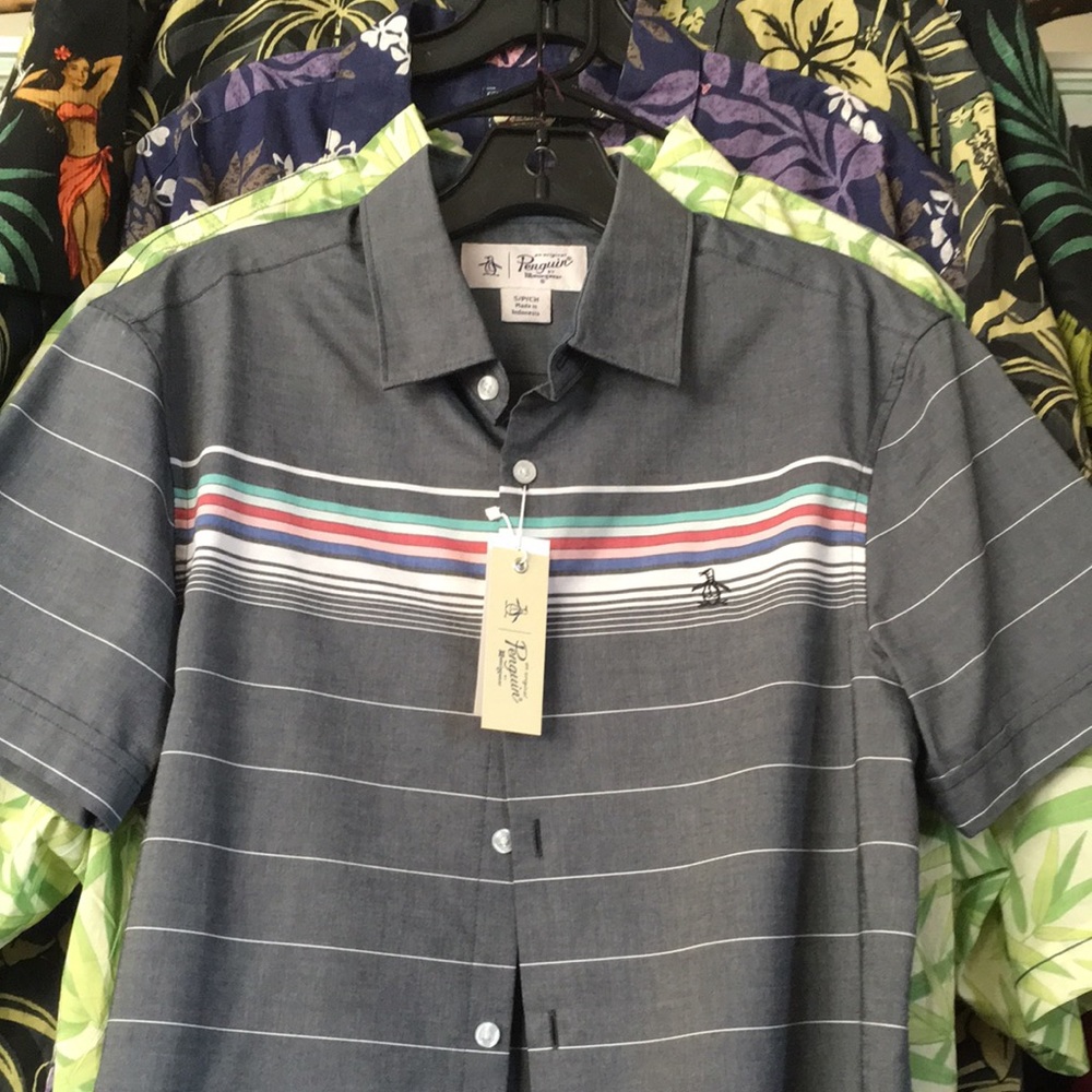 Penguin button up